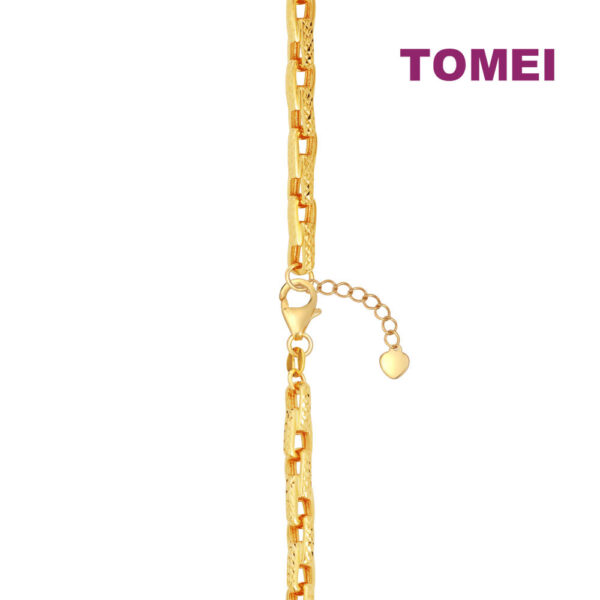 TOMEI Lusso Italia Glistening Linked Bracelet, Yellow Gold 916