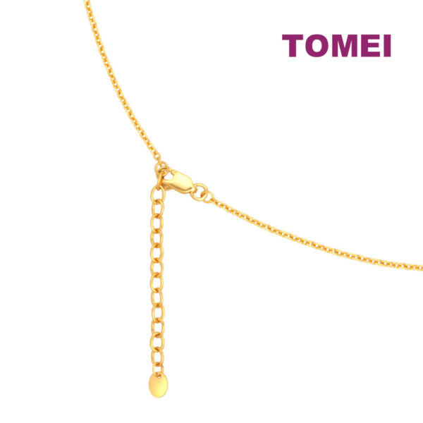 TOMEI Pin Beads Necklace, Yellow Gold 916