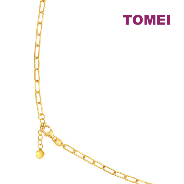 TOMEI Lusso Italia Linked Necklace, Yellow Gold 916