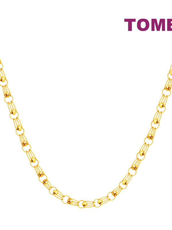 TOMEI Lusso Italia  Connecting Necklace, Yellow Gold 916