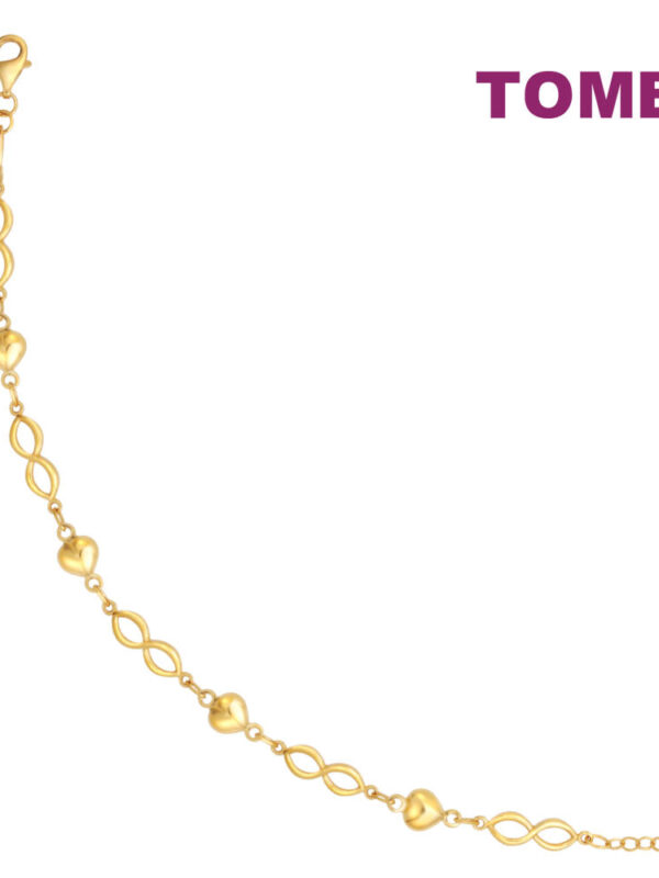 TOMEI Lusso Italia Love Secret Bracelet, Yellow Gold 916