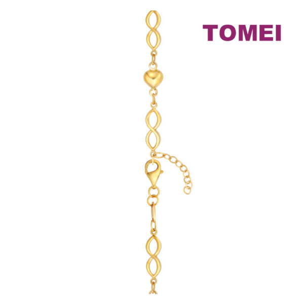 TOMEI Lusso Italia Love Secret Bracelet, Yellow Gold 916
