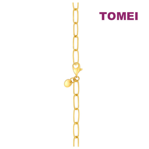 TOMEI Lusso Italia Pie Bracelet, Yellow Gold 916