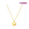 TOMEI Lucky Clover Necklace, Yellow Gold 999