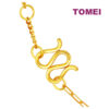 TOMEI Lucky Clover Necklace, Yellow Gold 999