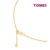 TOMEI Bear In Love Necklace, Yellow Gold 999