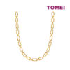 TOMEI Linked Necklace, Yellow Gold 916