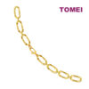 TOMEI Linked Necklace, Yellow Gold 916