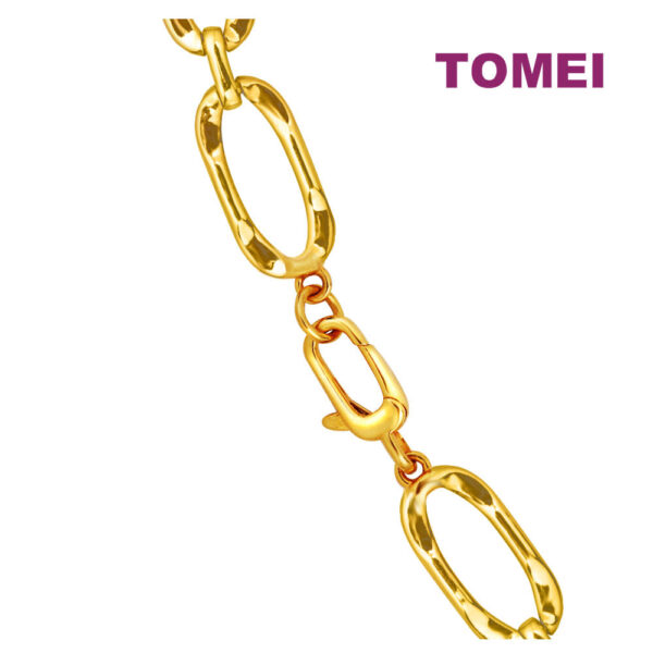 TOMEI Linked Necklace, Yellow Gold 916