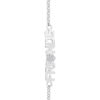 TOMEI Bracelet Of Friendship, White Gold 375