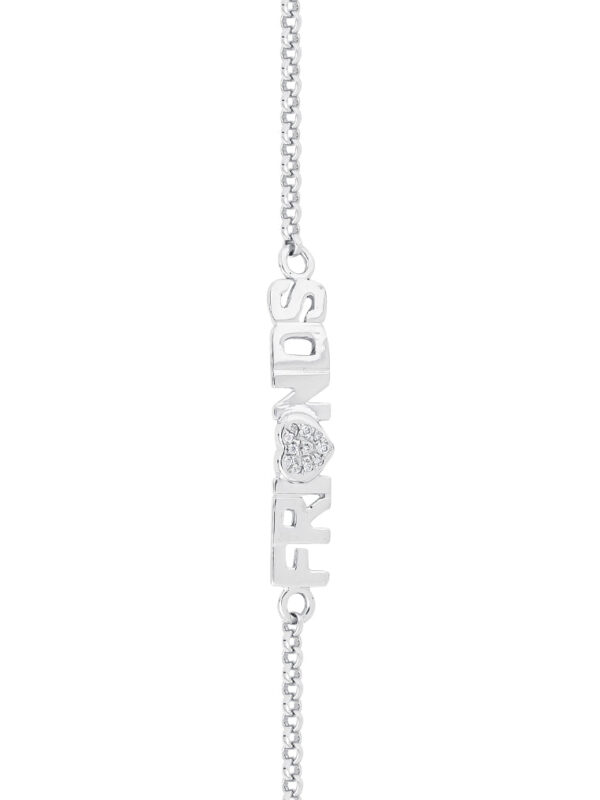 TOMEI Bracelet Of Friendship, White Gold 375