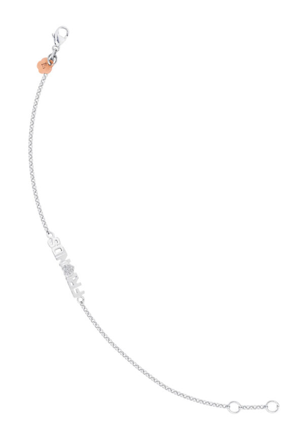 TOMEI Bracelet Of Friendship, White Gold 375