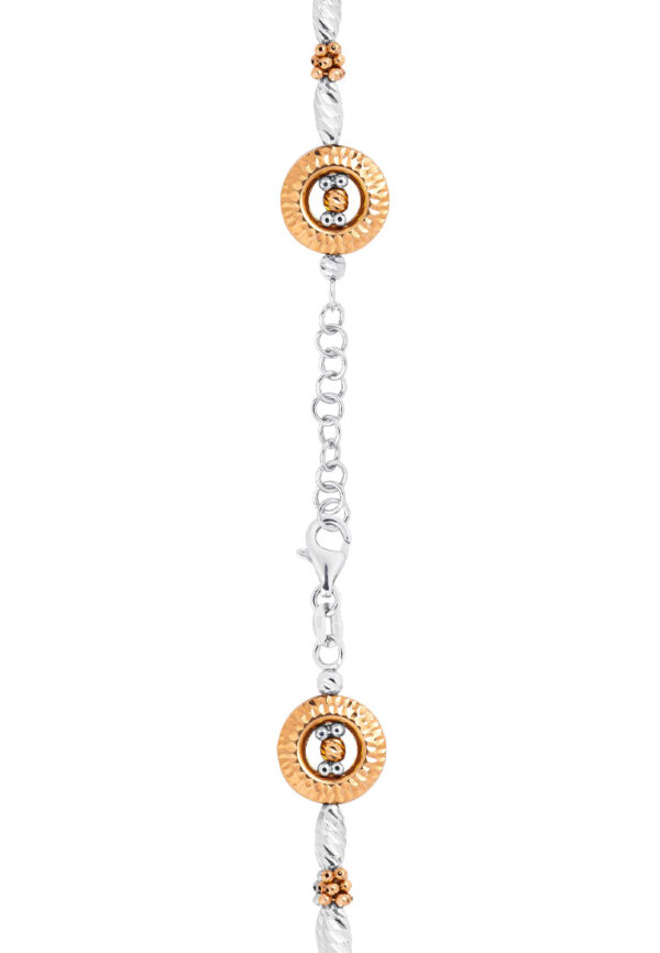 TOMEI Bracelet, White+Rose+Yellow Gold 750