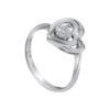 TOMEI Diamond Ring, White Gold 375