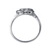 TOMEI Diamond Ring, White Gold 375