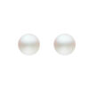TOMEI Pearlfect Love Pearl Earrings, White Gold 585 (E1813P)