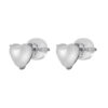 TOMEI Harvest Glow Collection, Nephrite Heart Earrings [Online Exclusive]