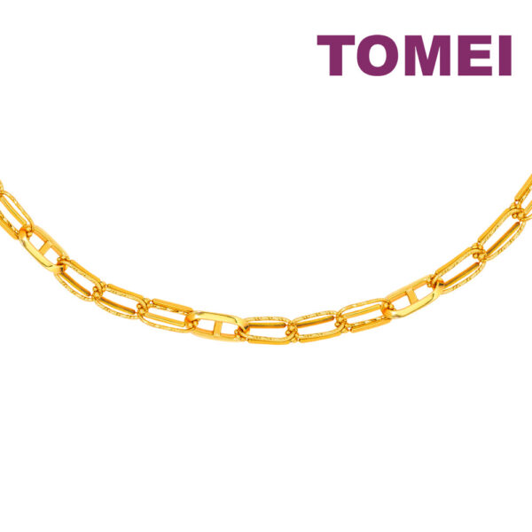 TOMEI Link Bracelet, Yellow Gold 750