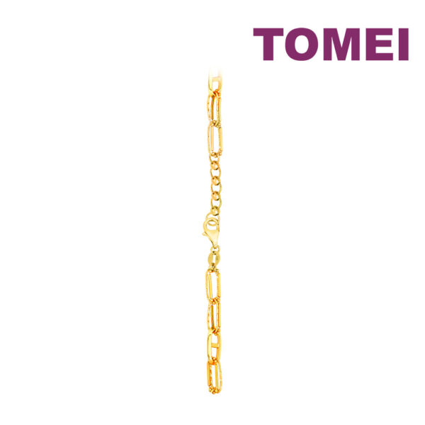 TOMEI Link Bracelet, Yellow Gold 750