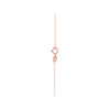 TOMEI Je t'aime Revolving Love Eiffel Tower Diamond Necklace 为爱钻动套链, Rose Gold 750
