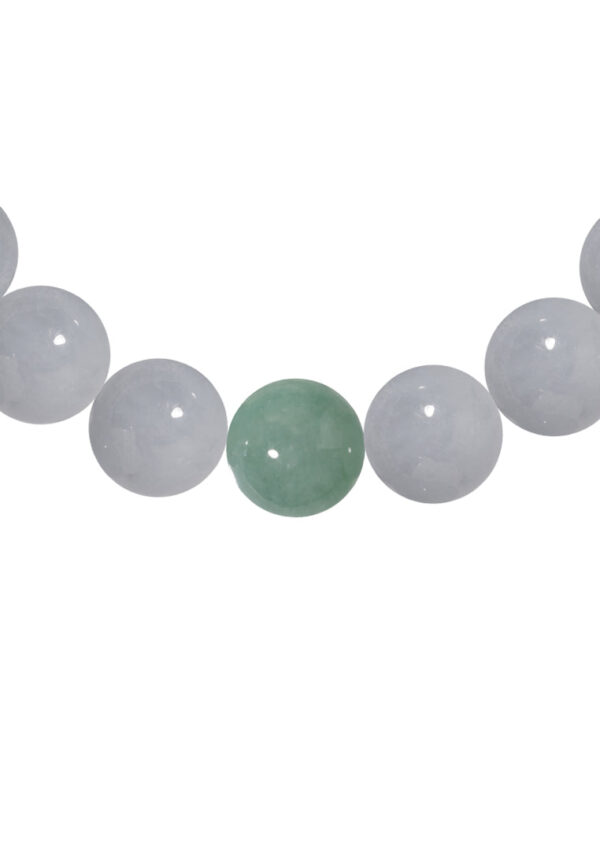 TOMEI Palace Grace, Purple Jade Bead Bracelet