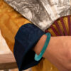 TOMEI Natural Jade Square Bangle I Unisex