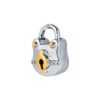 TOMEI Love Lock Collection Yellow Beary Pendant, White Gold 750
