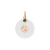 TOMEI Nephrite Collection Pendant, Rose Gold 750