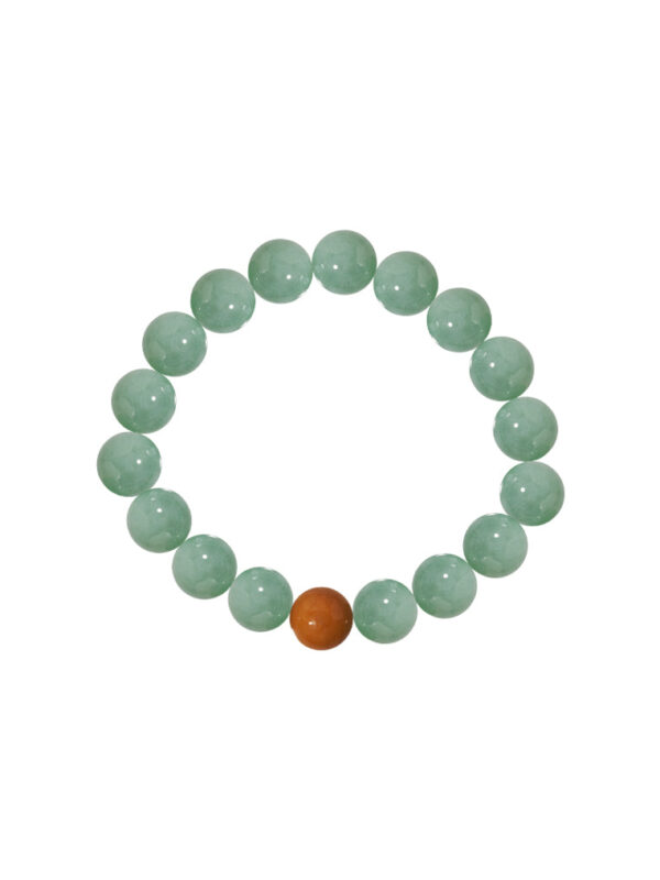 TOMEI Palace Grace, Greenish Jade Bead Bracelet