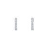 TOMEI Loop Earrings, Diamond White Gold 750