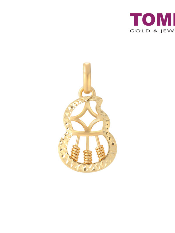 TOMEI Hulu Abacus Pendant, Yellow Gold 916
