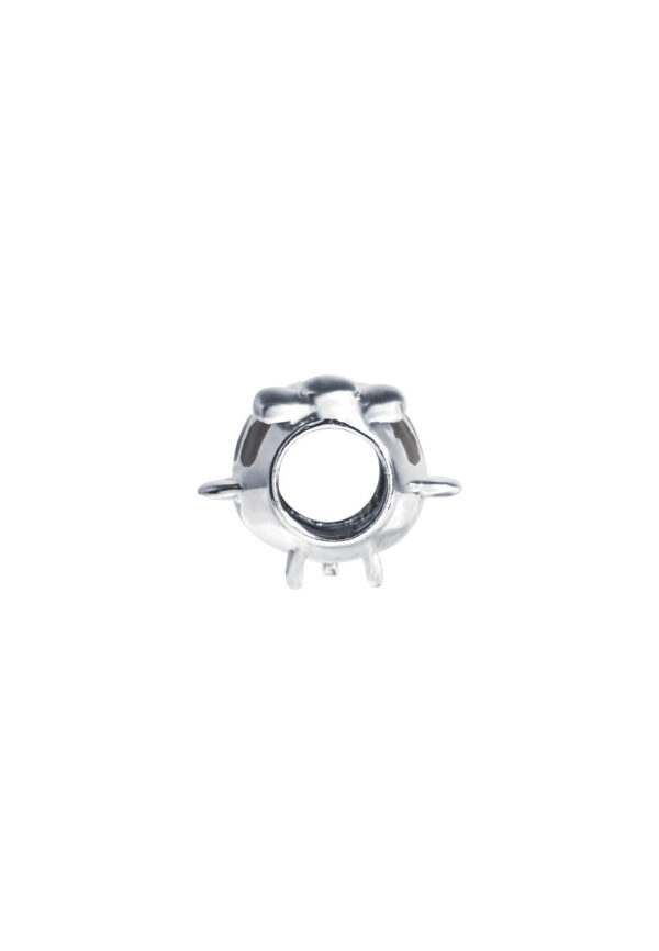 TOMEI Aircraft Charm, White Gold 585
