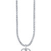 TOMEI Espoir Diamond Pendant, White Gold 375