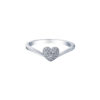 TOMEI Diamond Ring, White Gold 585