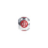 TOMEI Coin Painted Charm, White Gold 585