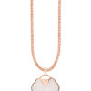 TOMEI Nephrite Collection Pendant, Rose Gold 750