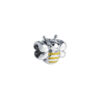 TOMEI Bee Charm, White Gold 585