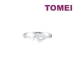 TOMEI Precious Diamond Ring, White Gold 375