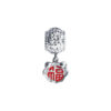TOMEI Blessing Charm, White Gold 585