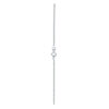 TOMEI I Love U Necklace, White Gold 375