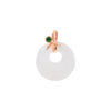 TOMEI Nephrite Collection Pendant, Rose Gold 750