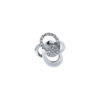 TOMEI Espoir Diamond Pendant, White Gold 375