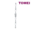 TOMEI Infinity Diamond Bracelet, White Gold 375