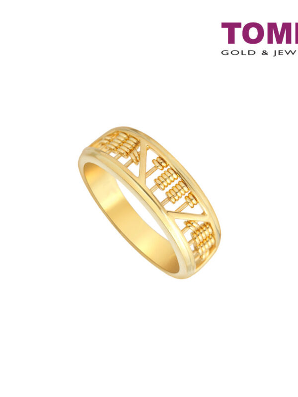 TOMEI Countless Wealth Ring, Yellow Gold 916