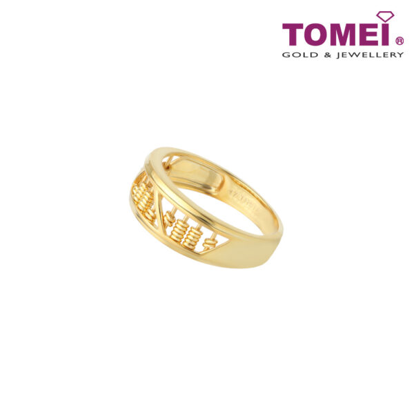 TOMEI Countless Wealth Ring, Yellow Gold 916
