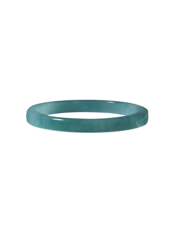 TOMEI Natural Jade Square Bangle I Unisex