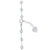 TOMEI Light Ball Bracelet, White Gold 585