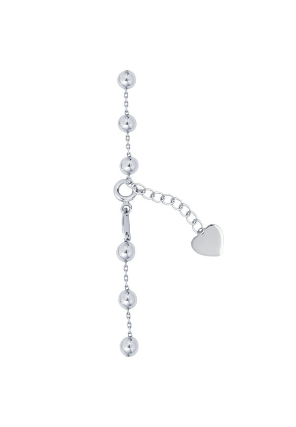 TOMEI Light Ball Bracelet, White Gold 585