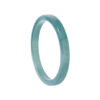 TOMEI Natural Jade Square Bangle I Unisex