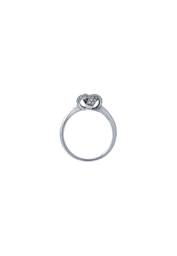 TOMEI Diamond Ring, White Gold 375